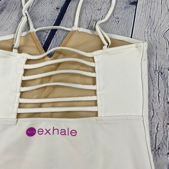 Exhale by David Lerner Cage Back Top White Strappy - Picture 4 of 6